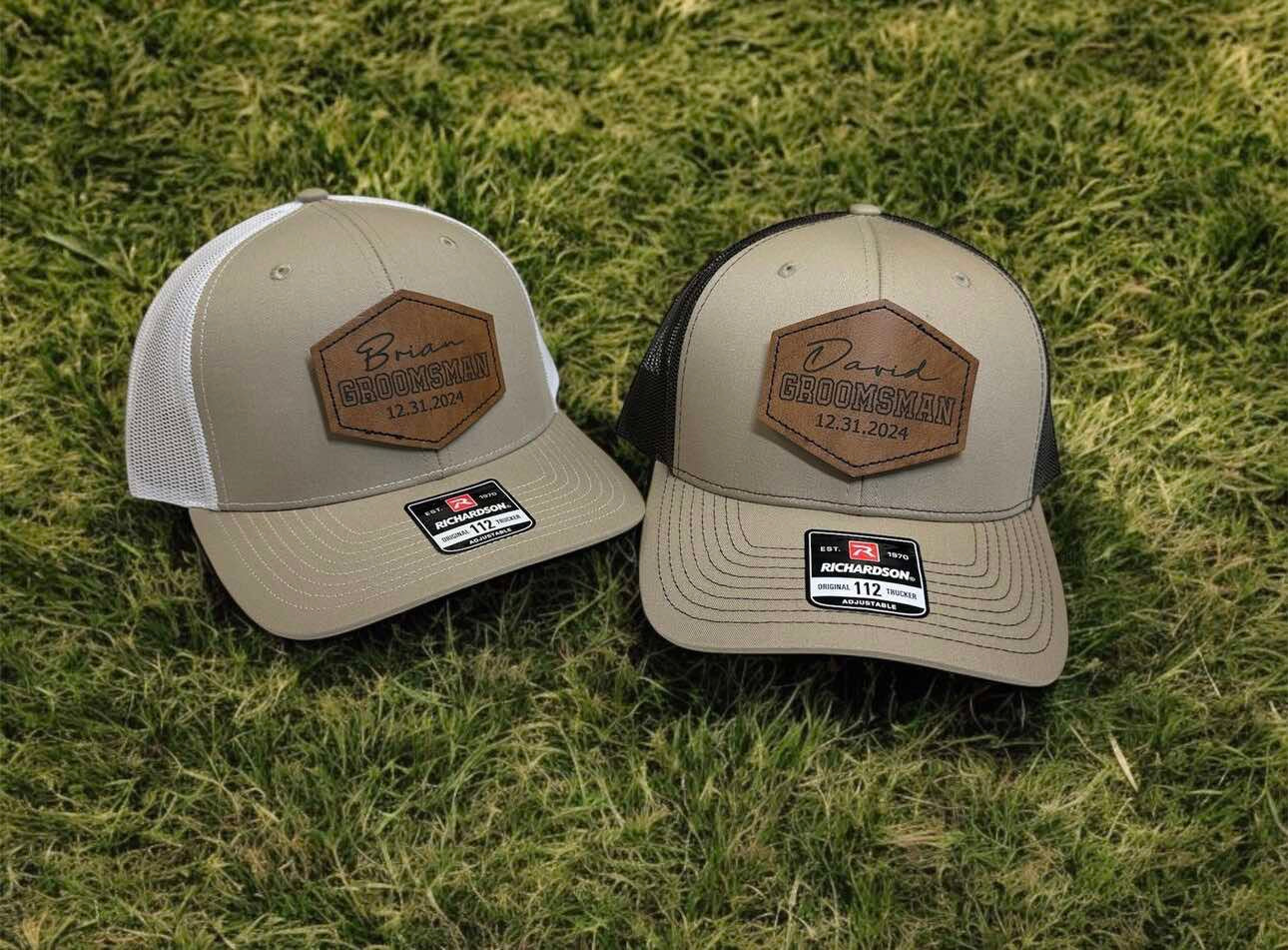 Custom groomsmen hat Request